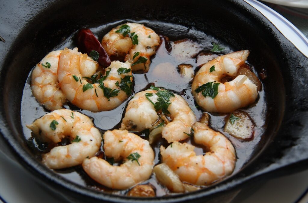 Gambas al ajillo